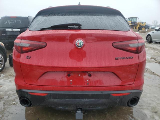 ZASPAKBN8K7C69896 - 2019 ALFA ROMEO STELVIO TI RED photo 6