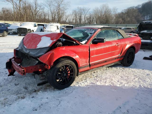 1ZVFT84N765262287 - 2006 FORD MUSTANG RED photo 1