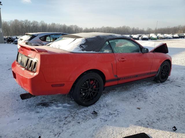 1ZVFT84N765262287 - 2006 FORD MUSTANG RED photo 3