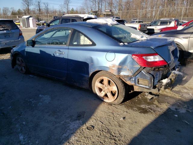 2HGFG12816H524357 - 2006 HONDA CIVIC EX BLUE photo 2