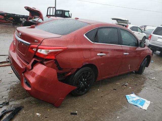 3N1AB7AP2HY219257 - 2017 NISSAN SENTRA S RED photo 3