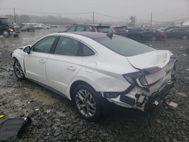 5NPEF4JA0MH116326 - 2021 HYUNDAI SONATA SEL WHITE photo 2