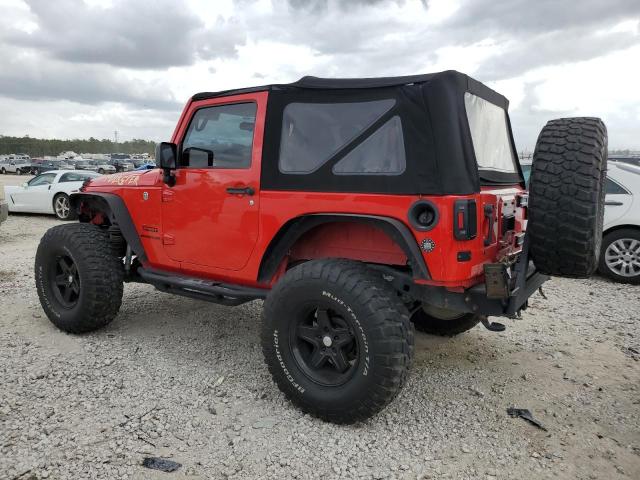 1C4AJWAG8GL261899 - 2016 JEEP WRANGLER SPORT RED photo 2