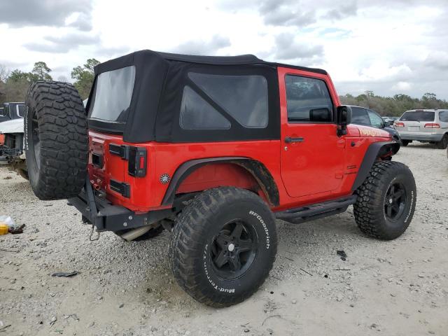 1C4AJWAG8GL261899 - 2016 JEEP WRANGLER SPORT RED photo 3