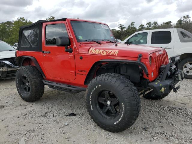 1C4AJWAG8GL261899 - 2016 JEEP WRANGLER SPORT RED photo 4