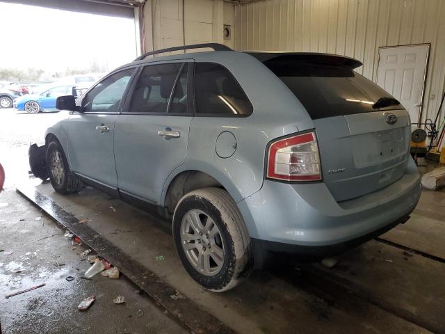 2FMDK36C18BB38408 - 2008 FORD EDGE SE BLUE photo 2