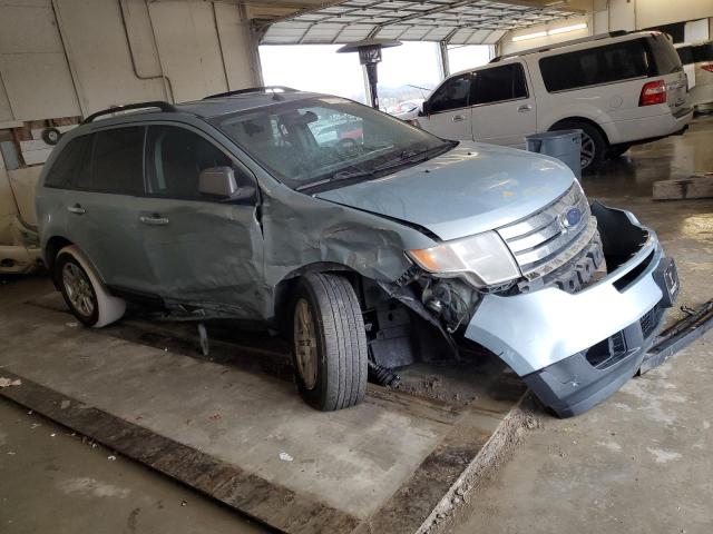 2FMDK36C18BB38408 - 2008 FORD EDGE SE BLUE photo 4