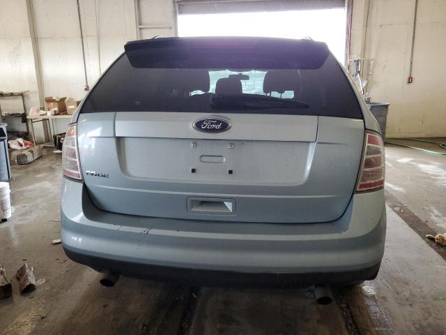 2FMDK36C18BB38408 - 2008 FORD EDGE SE BLUE photo 6