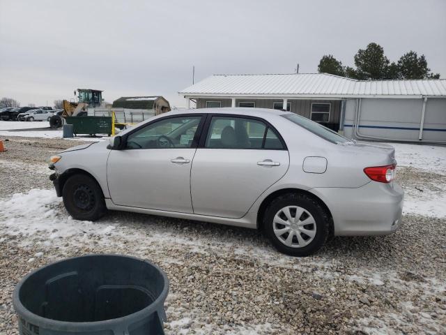 2T1BU4EE0BC568718 - 2011 TOYOTA COROLLA BASE SILVER photo 2