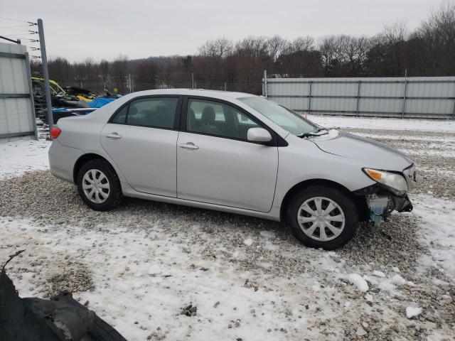 2T1BU4EE0BC568718 - 2011 TOYOTA COROLLA BASE SILVER photo 4