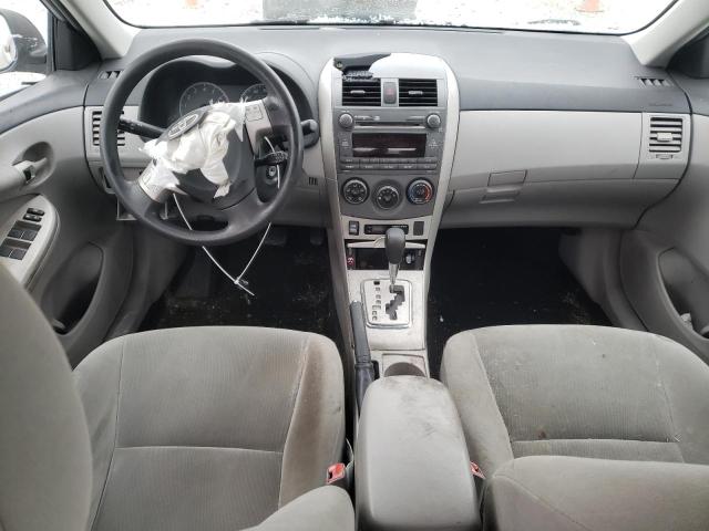 2T1BU4EE0BC568718 - 2011 TOYOTA COROLLA BASE SILVER photo 8