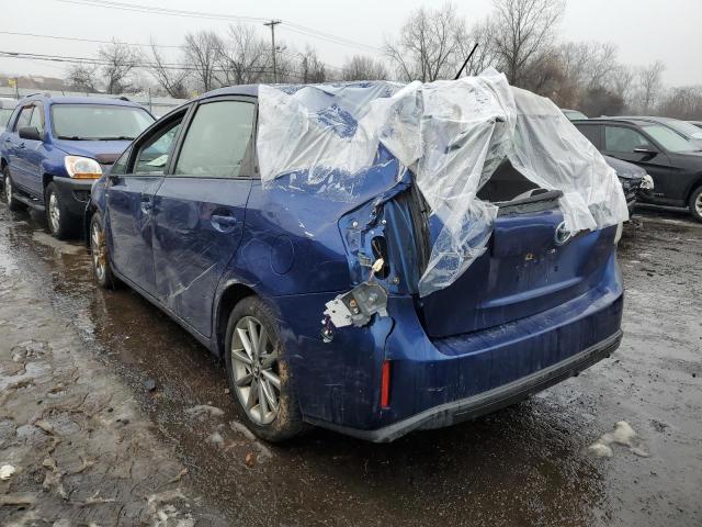 JTDZN3EU3FJ034863 - 2015 TOYOTA PRIUS V BLUE photo 2