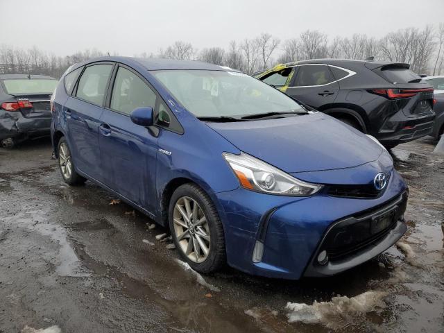 JTDZN3EU3FJ034863 - 2015 TOYOTA PRIUS V BLUE photo 4