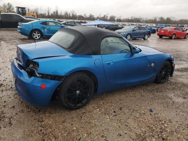 4USBU335X6LW66435 - 2006 BMW Z4 3.0 BLUE photo 3