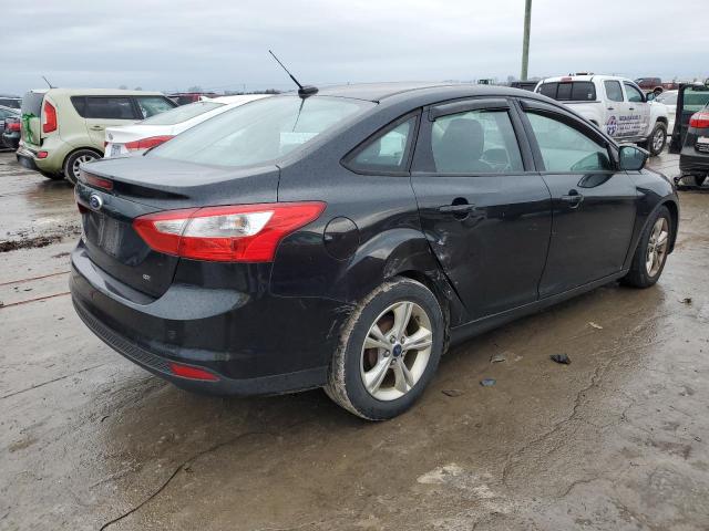 1FADP3F22EL315689 - 2014 FORD FOCUS SE BLACK photo 3