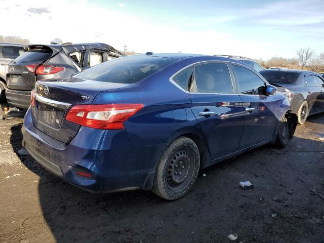 3N1AB7AP9HY259917 - 2017 NISSAN SENTRA S BLUE photo 3