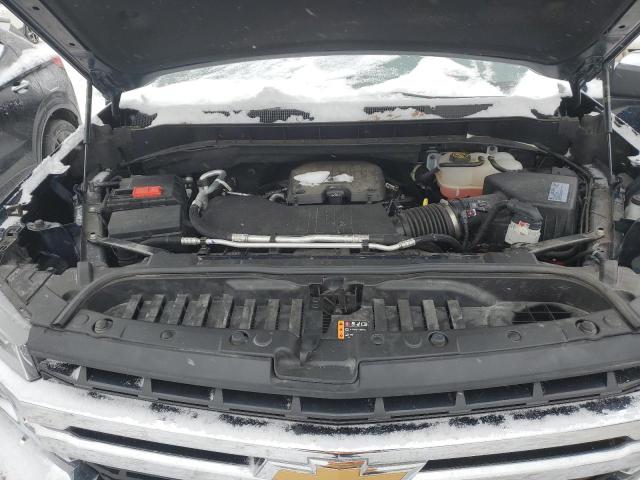 1GCPYJEK4MZ427612 - 2021 CHEVROLET SILVERADO K1500 LT BLUE photo 11