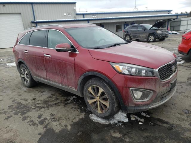 5XYPHDA55GG084779 - 2016 KIA SORENTO EX MAROON photo 4