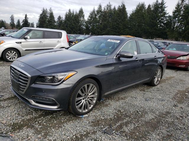 KMHGN4JF1JU234910 - 2018 GENESIS G80 ULTIMATE CHARCOAL photo 1