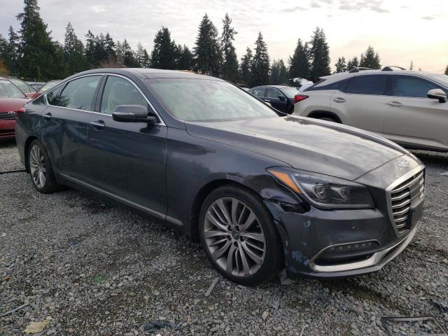 KMHGN4JF1JU234910 - 2018 GENESIS G80 ULTIMATE CHARCOAL photo 4