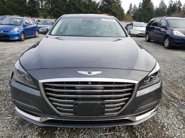 KMHGN4JF1JU234910 - 2018 GENESIS G80 ULTIMATE CHARCOAL photo 5