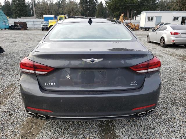 KMHGN4JF1JU234910 - 2018 GENESIS G80 ULTIMATE CHARCOAL photo 6