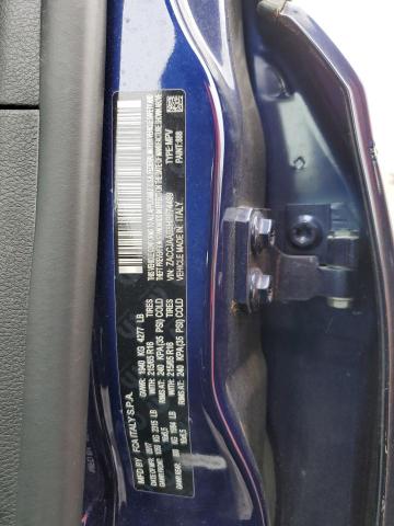 ZACCJAAB5HPF74499 - 2017 JEEP RENEGADE SPORT Կապույտ լուսանկար 13