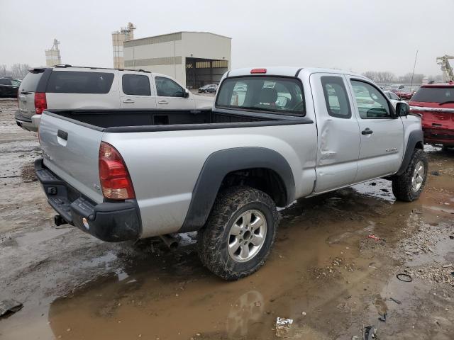 5TEUU42N87Z389051 - 2007 TOYOTA TACOMA ACCESS CAB SILVER photo 3