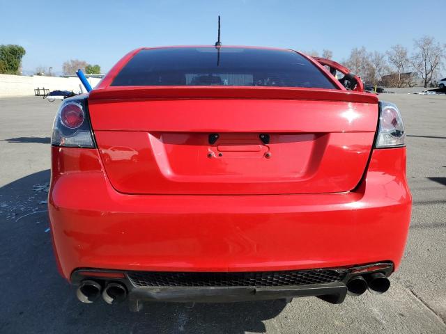 6G2EC57Y49L163680 - 2009 PONTIAC G8 GT RED photo 6