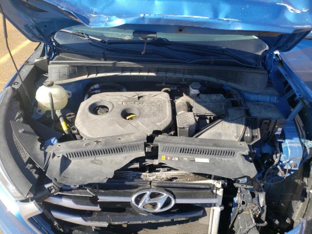 KM8J33A49HU593811 - 2017 HYUNDAI TUCSON LIMITED BLUE photo 12