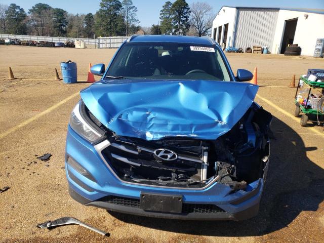 KM8J33A49HU593811 - 2017 HYUNDAI TUCSON LIMITED BLUE photo 5