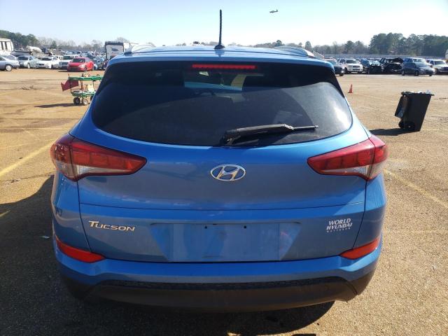 KM8J33A49HU593811 - 2017 HYUNDAI TUCSON LIMITED BLUE photo 6