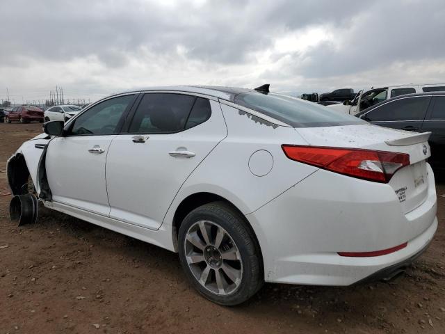 5XXGR4A61CG066980 - 2012 KIA OPTIMA SX WHITE photo 2