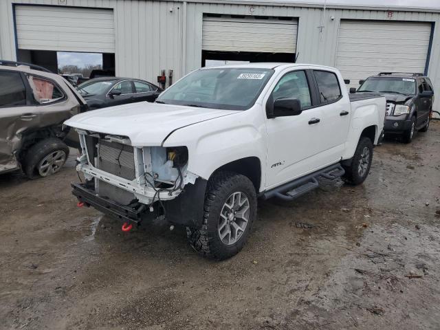 1GTG6FEN7M1120625 - 2021 GMC CANYON AT4 WHITE photo 1