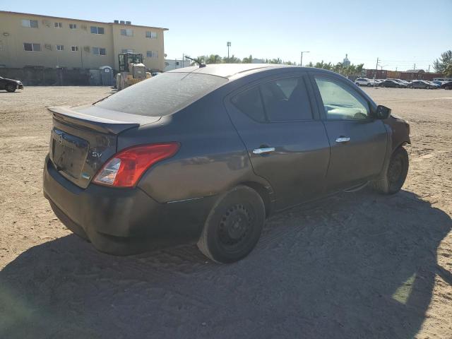 3N1CN7AP7FL942693 - 2015 NISSAN VERSA S GRAY photo 3