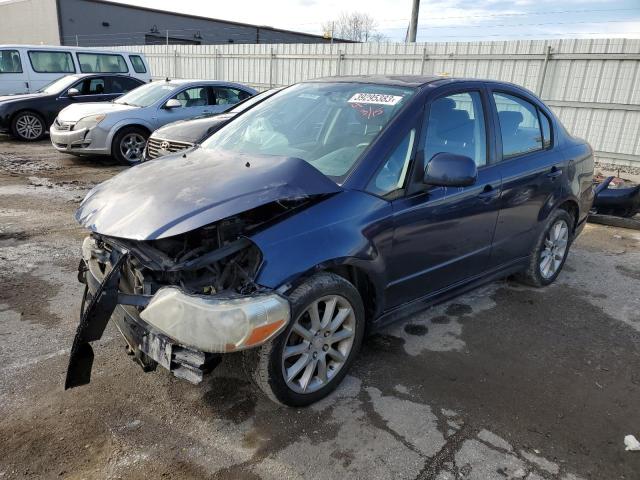 JS2YC414685104368 - 2008 SUZUKI SX4 BLUE photo 1
