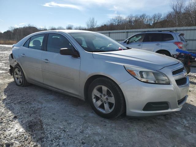 1G11B5SAXDF184022 - 2013 CHEVROLET MALIBU LS SILVER photo 4