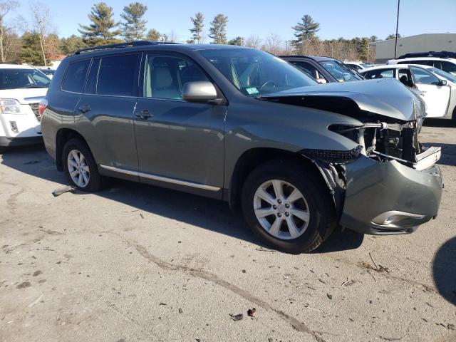 5TDBK3EH0DS265071 - 2013 TOYOTA HIGHLANDER BASE Сұр фото 4