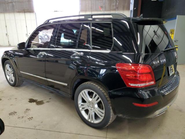 WDCGG8JB9DG076249 - 2013 MERCEDES-BENZ GLK 350 4MATIC BLACK photo 2