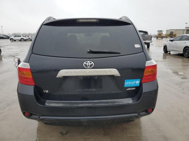 5TDBK3EH7AS028508 - 2010 TOYOTA HIGHLANDER BLACK photo 6