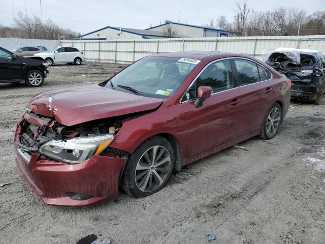 4S3BNEL64F3012375 - 2015 SUBARU LEGACY 3.6R LIMITED RED photo 1