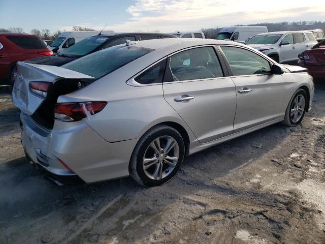 5NPE34AF7JH630660 - 2018 HYUNDAI SONATA SPORT SILVER photo 3