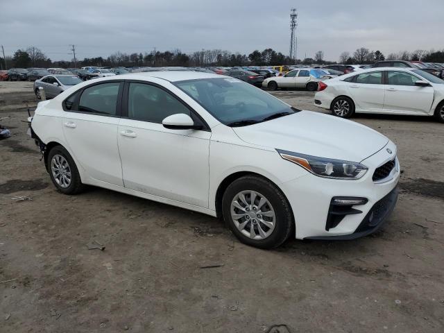 3KPF24AD0LE152725 - 2020 KIA FORTE FE WHITE photo 4