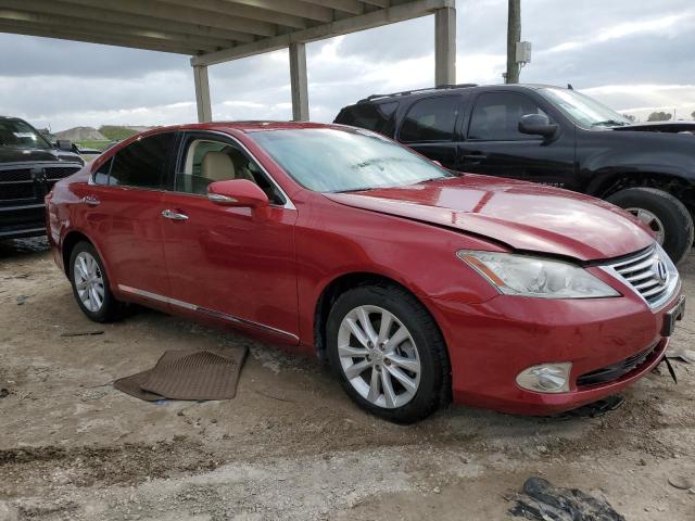 JTHBK1EG5B2414587 - 2011 LEXUS ES 350 BURGUNDY photo 4