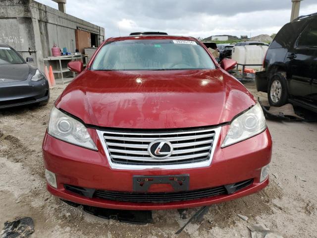 JTHBK1EG5B2414587 - 2011 LEXUS ES 350 BURGUNDY photo 5