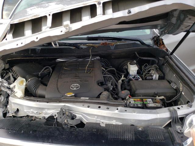 5TFRM5F17GX096414 - 2016 TOYOTA TUNDRA DOUBLE CAB SR/SR5 SILVER photo 11