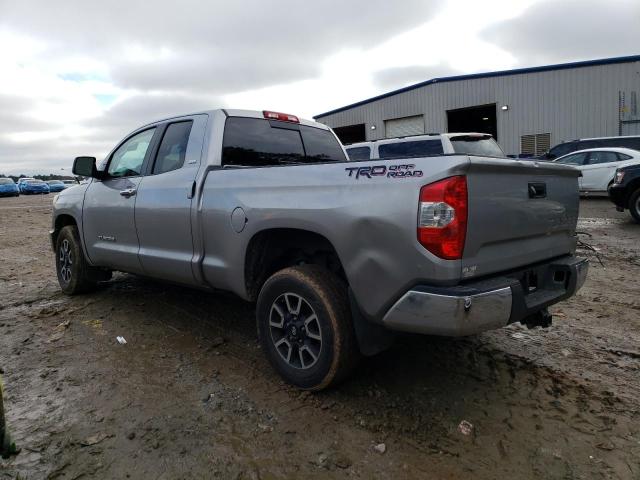 5TFRM5F17GX096414 - 2016 TOYOTA TUNDRA DOUBLE CAB SR/SR5 SILVER photo 2