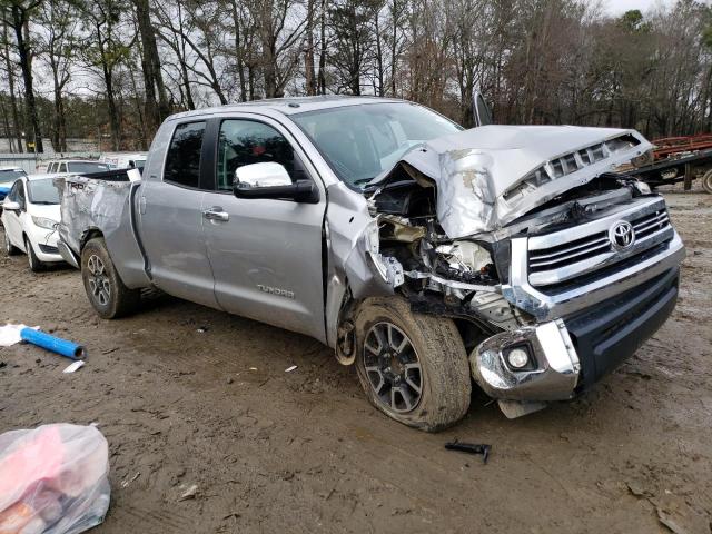 5TFRM5F17GX096414 - 2016 TOYOTA TUNDRA DOUBLE CAB SR/SR5 SILVER photo 4
