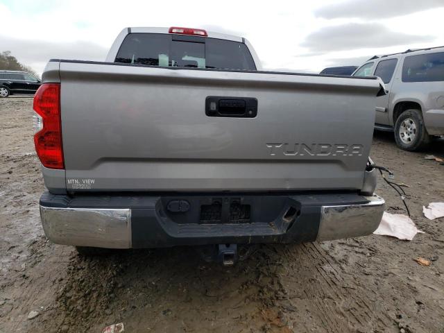 5TFRM5F17GX096414 - 2016 TOYOTA TUNDRA DOUBLE CAB SR/SR5 SILVER photo 6