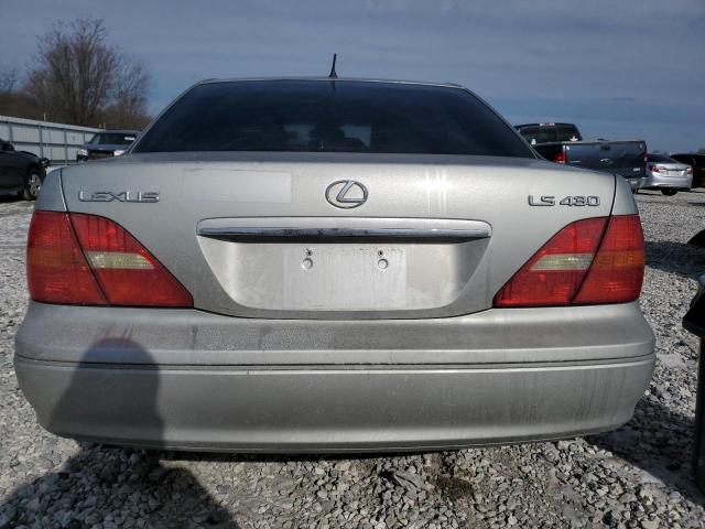 JTHBN30F930102738 - 2003 LEXUS LS 430 SILVER photo 6